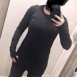 lululemon Women's Run Slim Fit Swiftly Tech Long Sleeve Shirt 2.0 Black
